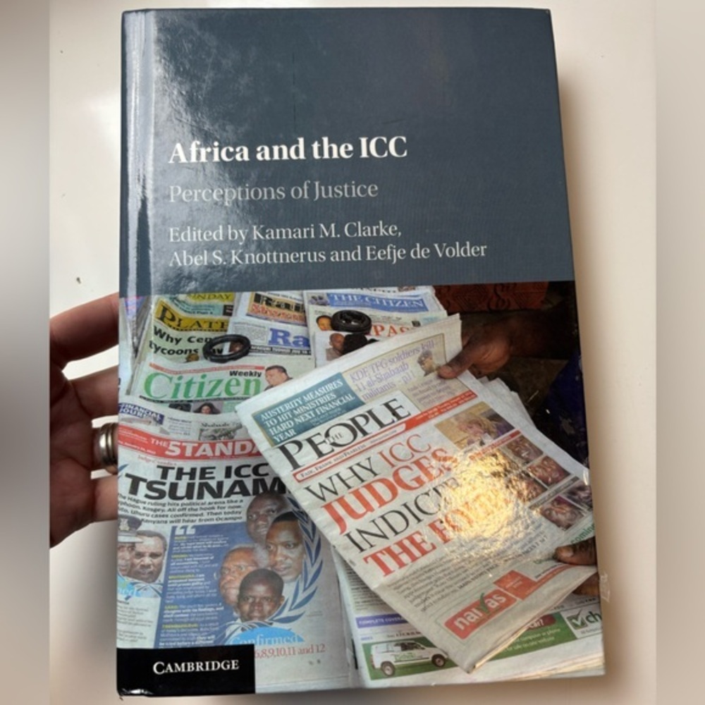 Africa and the ICC Perceptions of Justice hardcover book - Picture 1 of 7